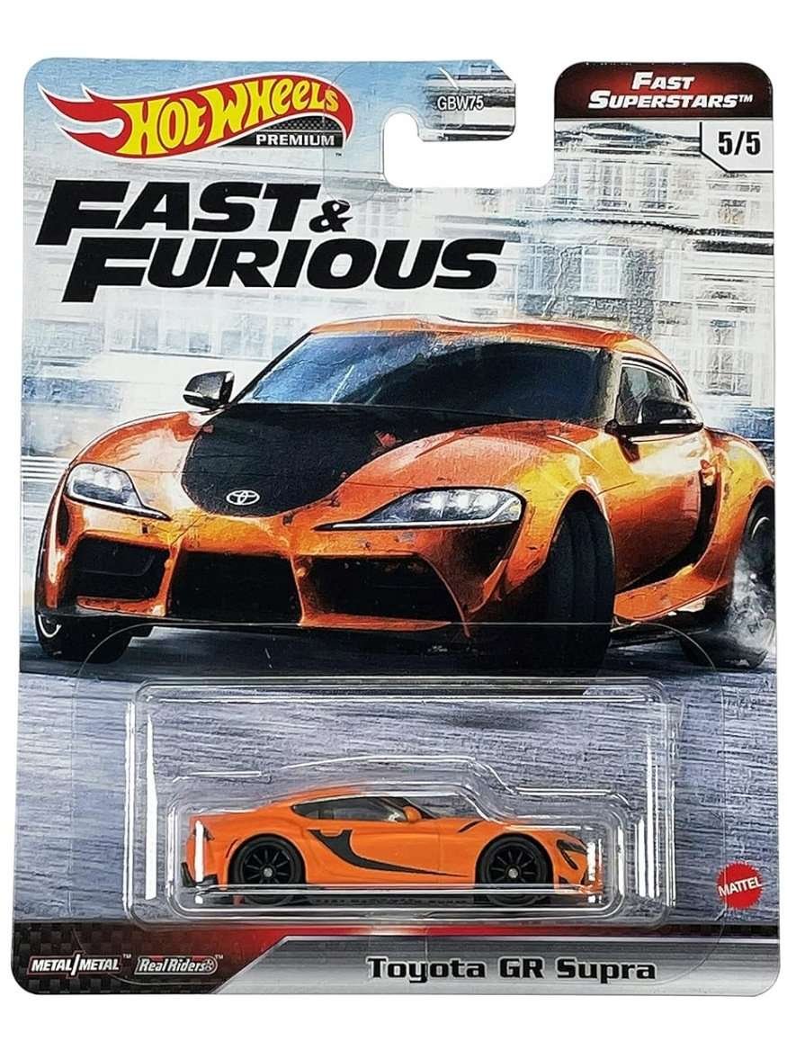 Hot Wheels Fast & Furious Fast Superstars - Toyota GR Supra (GRL80)