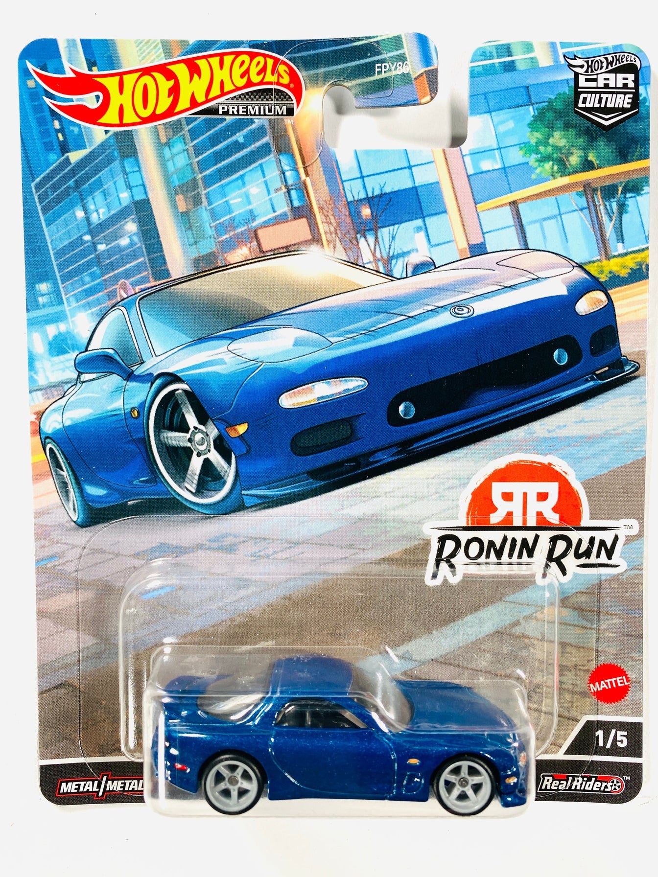 Hot Wheels Ronin Run '95 Mazda RX-7 (2022)