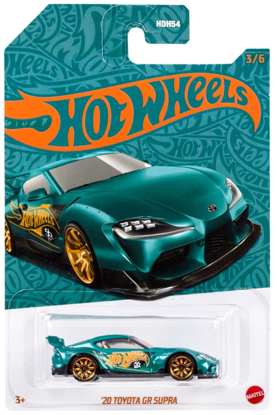 Hot Wheels 56th Anniversary Pearl and Chrome - '20 Toyota GR Supra