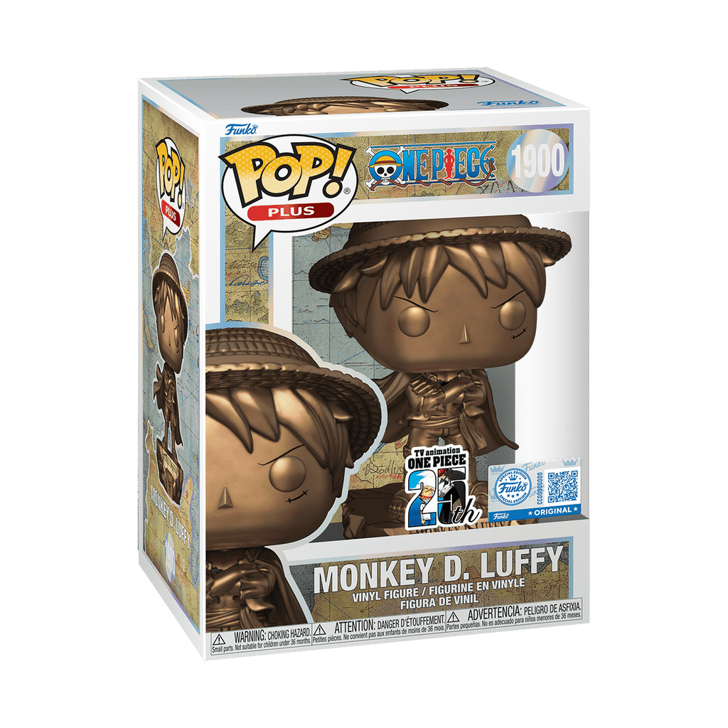 [Pre-Order] Funko POP! Plus Monkey D. Luffy Statue (Bronze) #1900