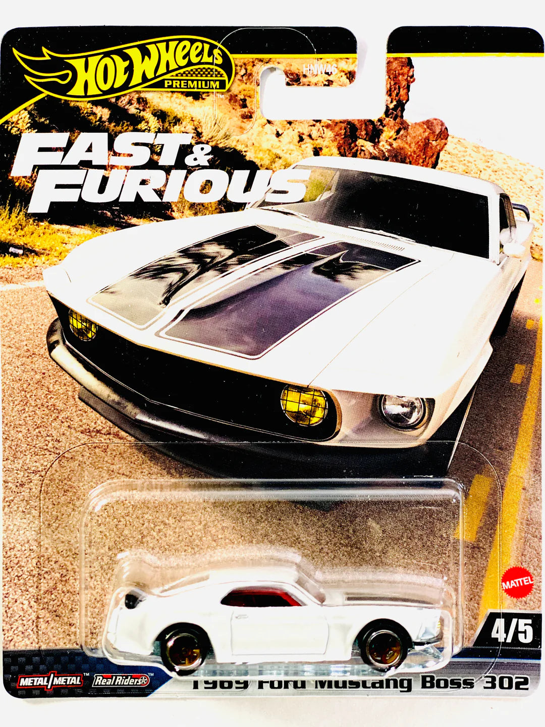 Hot Wheels Fast & Furious 1969 Ford Mustang Boss 302