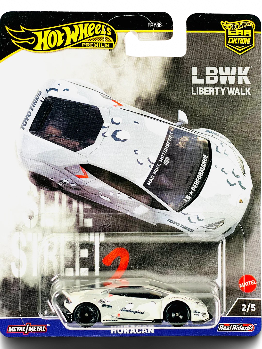 Hot Wheels Slide Street 2 – LB-Works Lamborghini Huracan (2023)