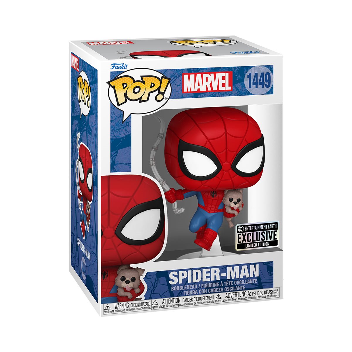 [Pre-Order] Funko POP! Spider-Man with Sandwich the Dog #1449 (Entertainment Earth Exclusive)