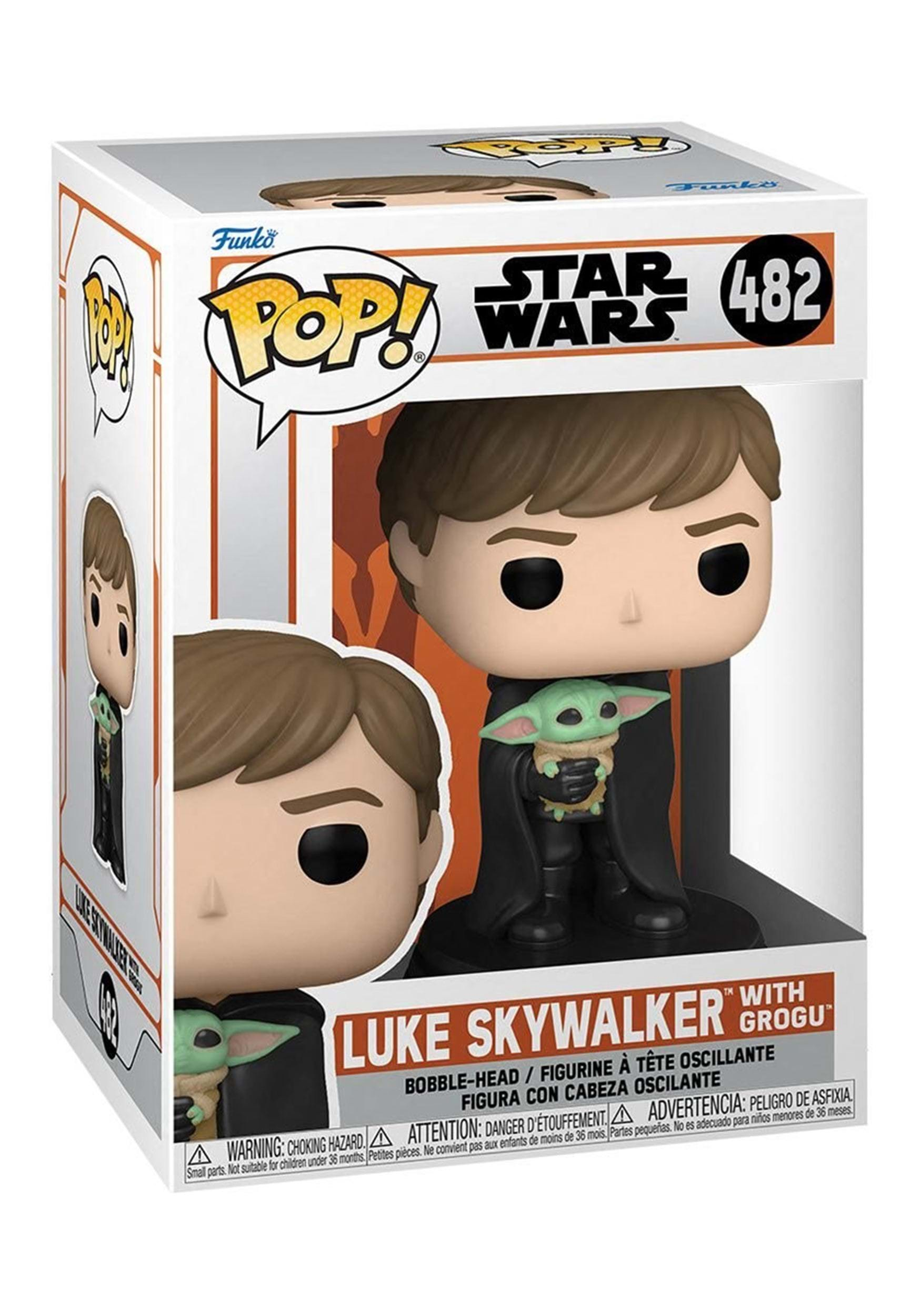 Funko POP! Luke Skywalker with Grogu #482