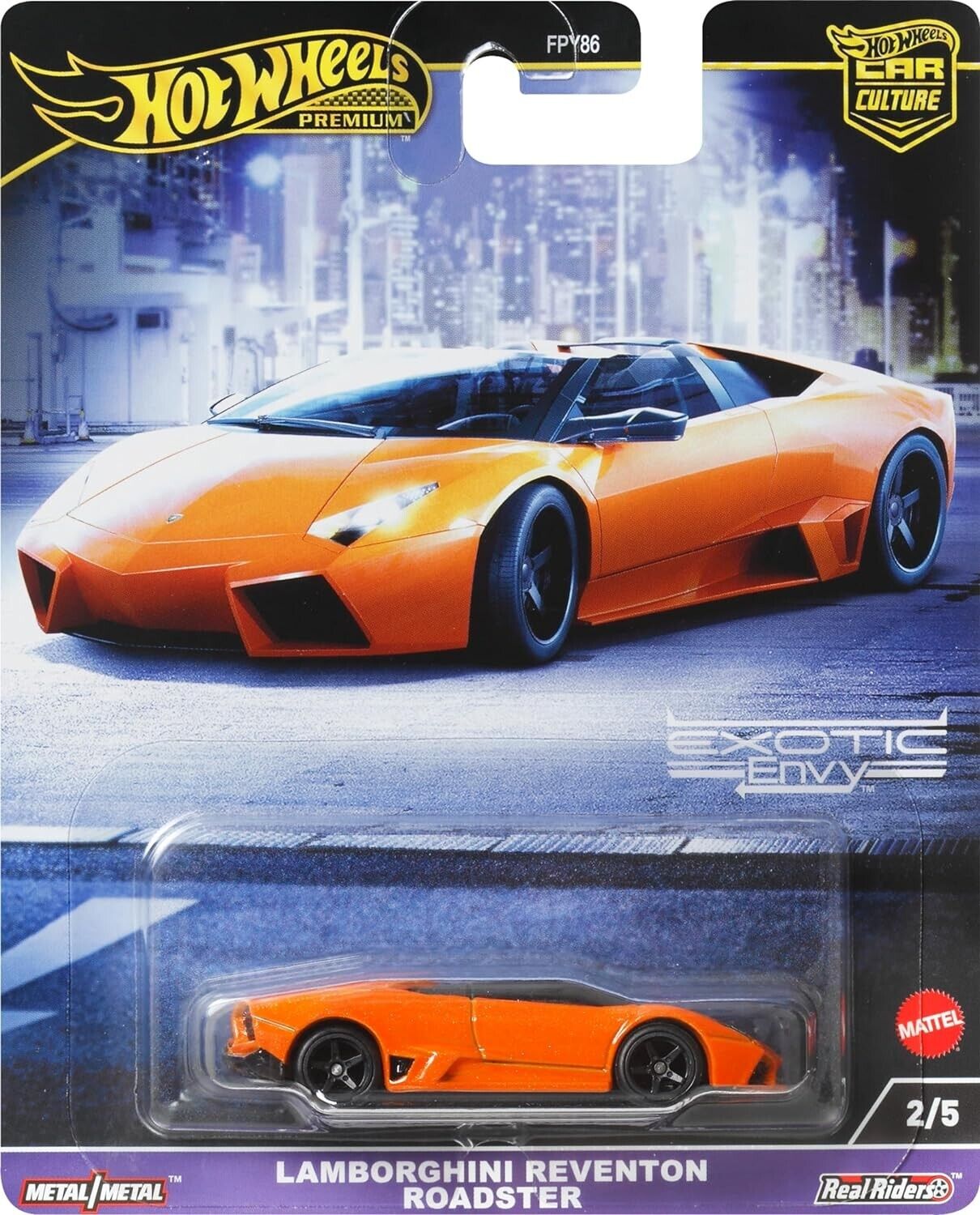 Hot Wheels Exotic Envy Lamborghini Reventon Roadster